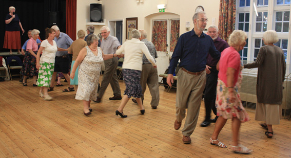 Wednesday evening folk dancing at Holloway